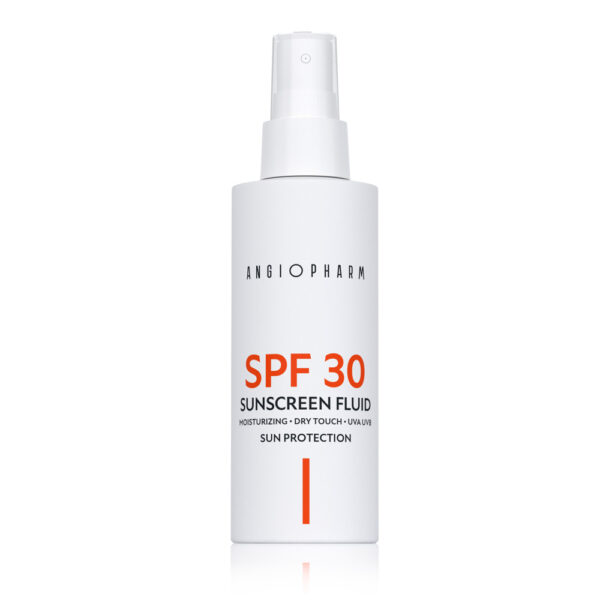 Солнцезащитный флюид SPF30, 100мл, ANGIOPHARM