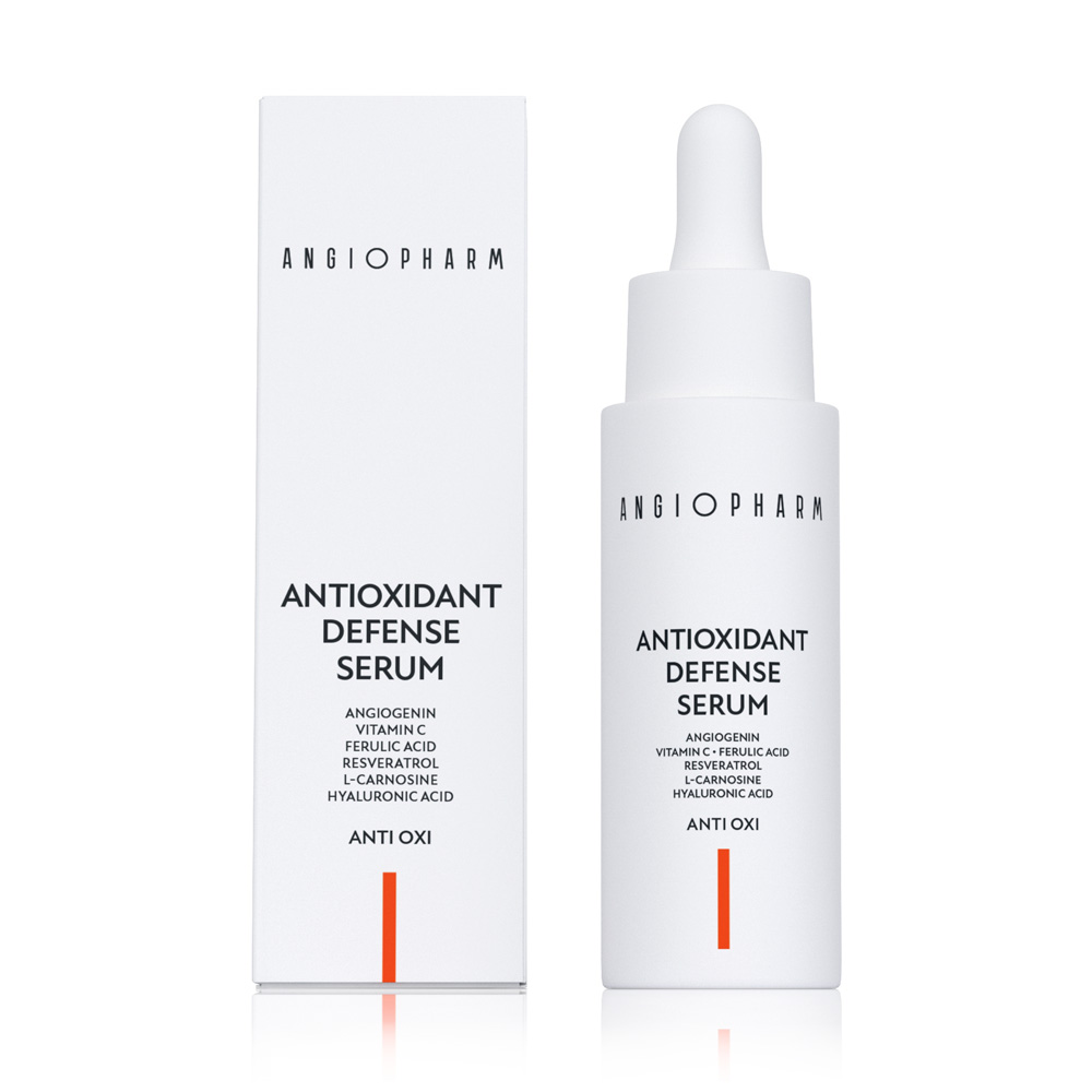 Антиоксидантная защитная сыворотка, 5 мл, 30 мл, ANGIOPHARM