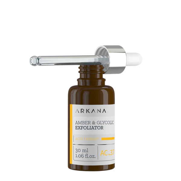 Amber&Glycolic Exfoliator - Пилинг с янтарной и гликолевой кислотой 30 мл, ARKANA