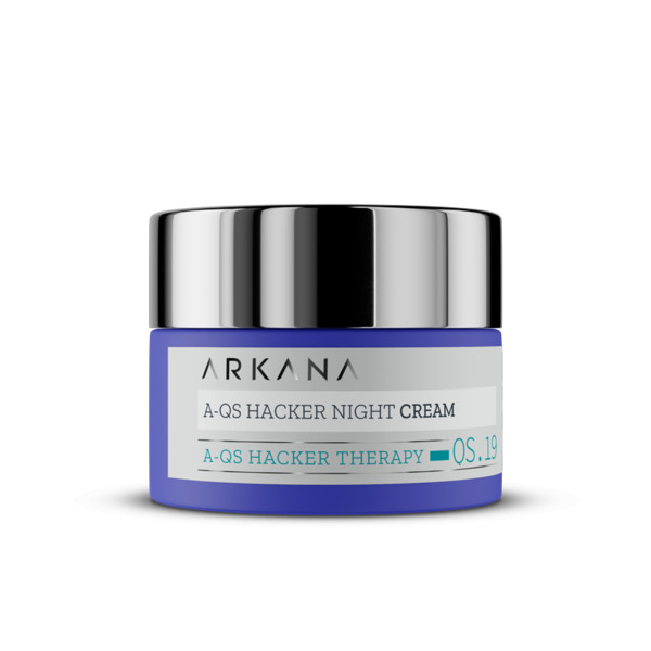 A-QS Hacker Night Cream - Вечерний крем с бакучиолом (растительный ретиноид) 50 мл A-QS Hacker Night Cream - Вечерний крем с бакучиолом (растительный ретиноид) 50 мл, ARKANA