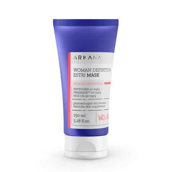 Woman Definition Estri Mask - Омолаживающая маска с фитоэстрагенами для лица, 150мл, ARKANA